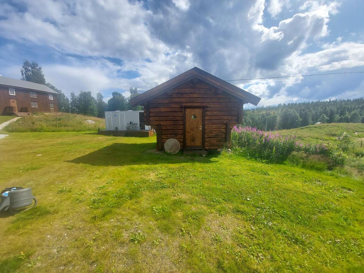 Small Camping Cabbin With Bathroom Near By Hattfjelldal 外观 照片